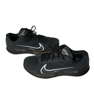 Nike Court Air Zoom Vapor 11 HC Tennis Shoes Men's Size 13 Black DR6966-002